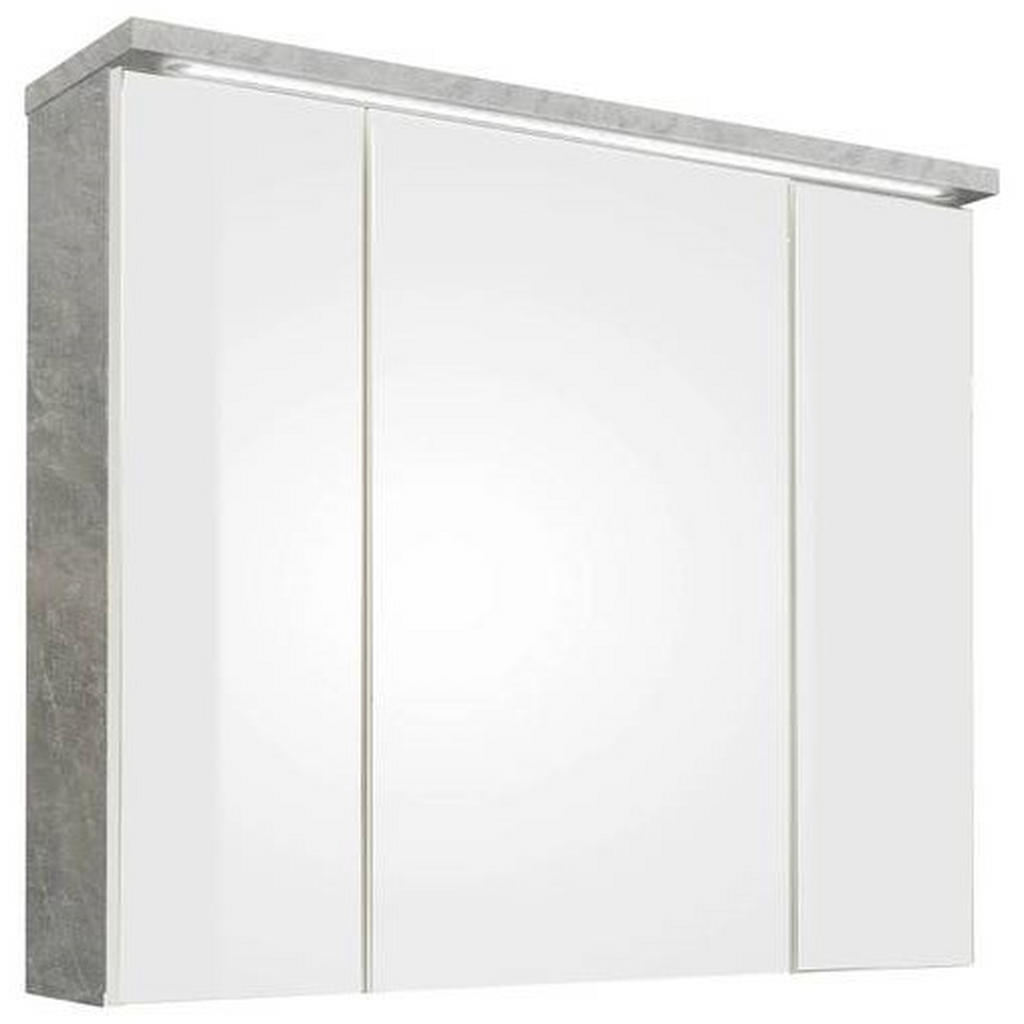 Livetastic ZRKADLOVÁ SKRINKA, sivá, 80/69/20 cm.