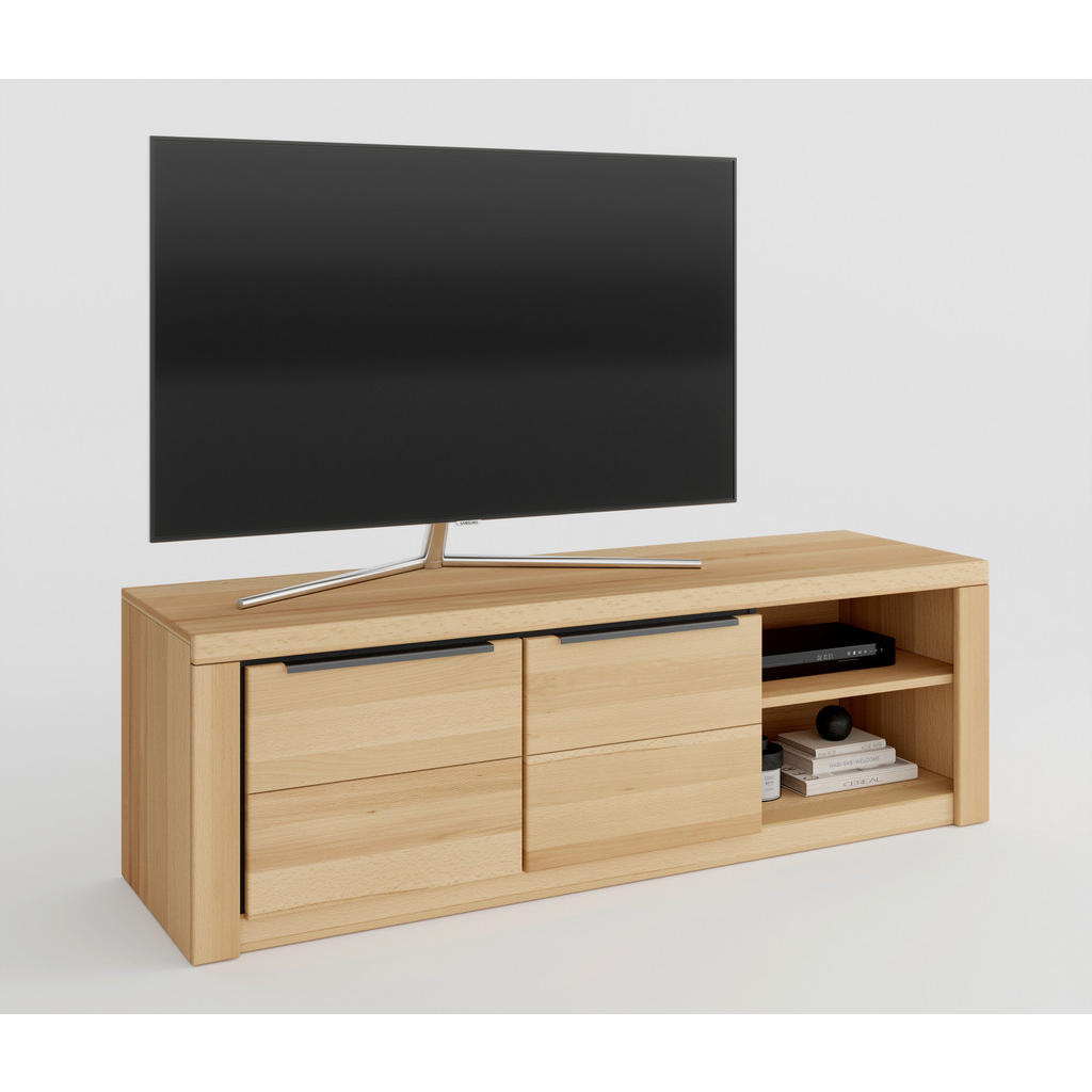 Livetastic NÍZKA KOMODA, buk, farba buka, 160/51/54 cm.