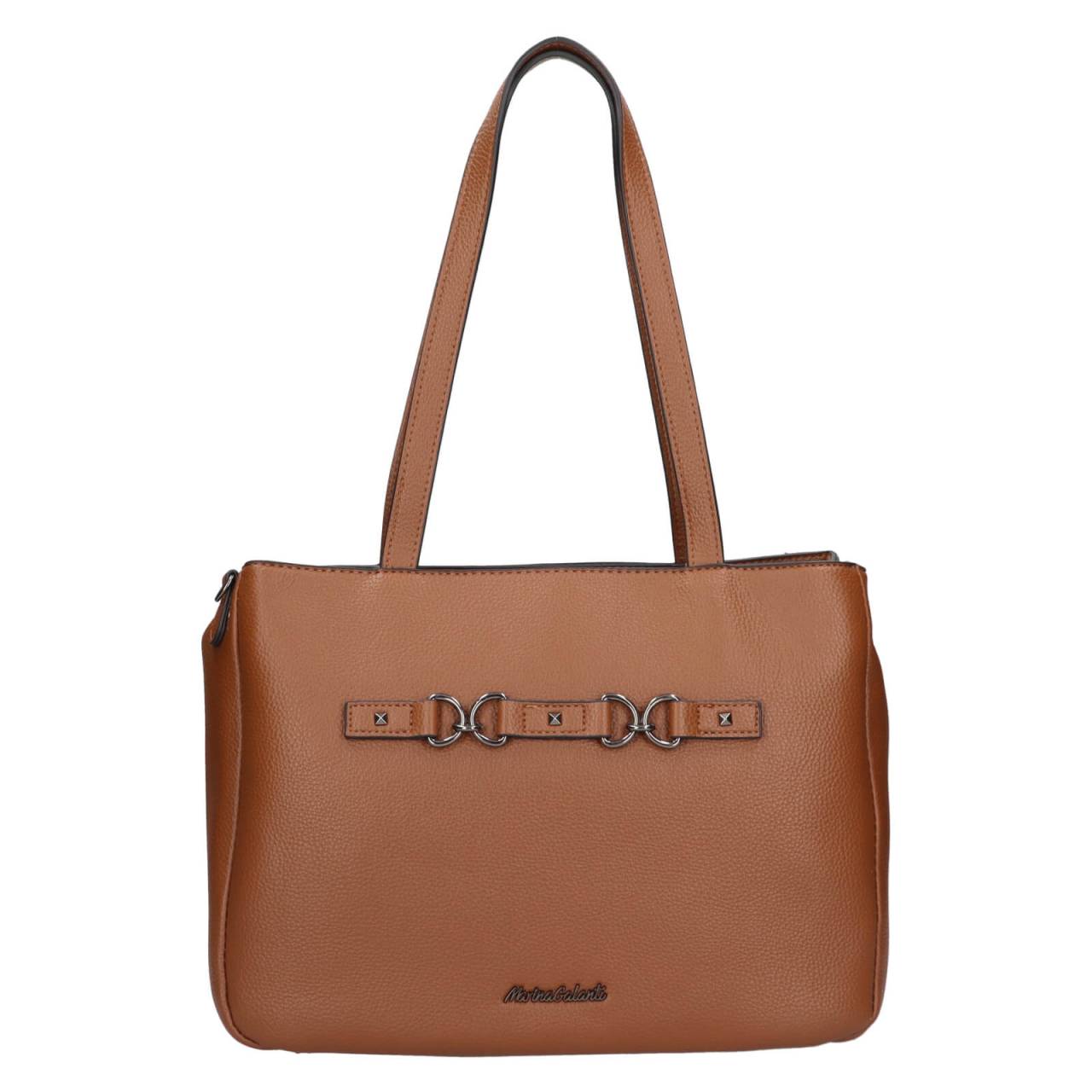 Dámska kabelka Marina Galanti Tara - koňak.