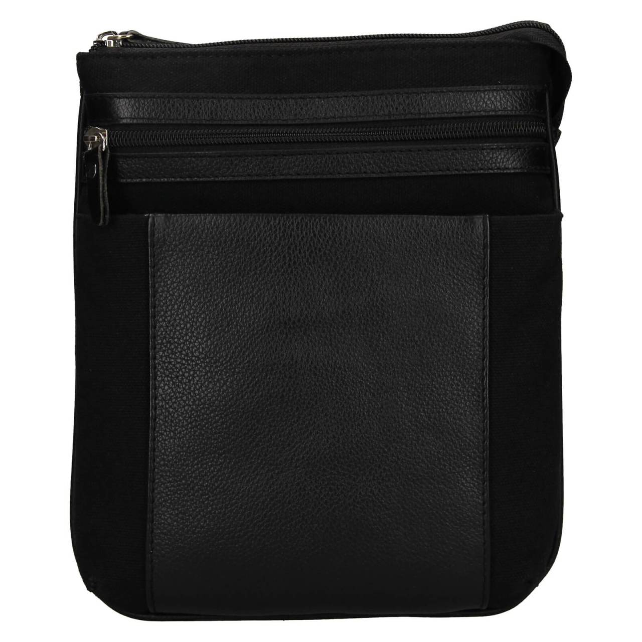 Pánska taška cez rameno SendiDesign Amose - čierna.