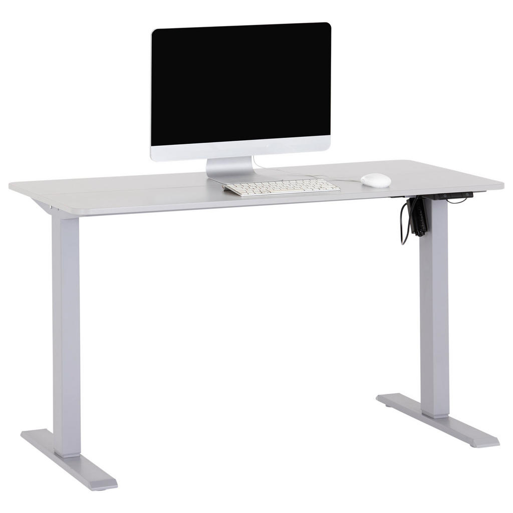 MID.YOU PÍSACÍ STÔL, sivá, 120/71,5-116,5/60 cm.