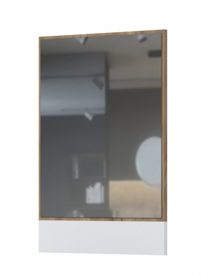 Závesné zrkadlo freya - dub halifax/biela.

 

Zrkadlo je vyrobené z lamina, ktoré zaisťuje vysokú odolnosť a jednoduchú údržbu.

 

Rozmery závesného zrkadla Freya sú 63x81x2cm (š, v, h).

 

Všetok nábytok patriaci do kolekcie Freya nájdete nižšie v súvisiacich produktoch.