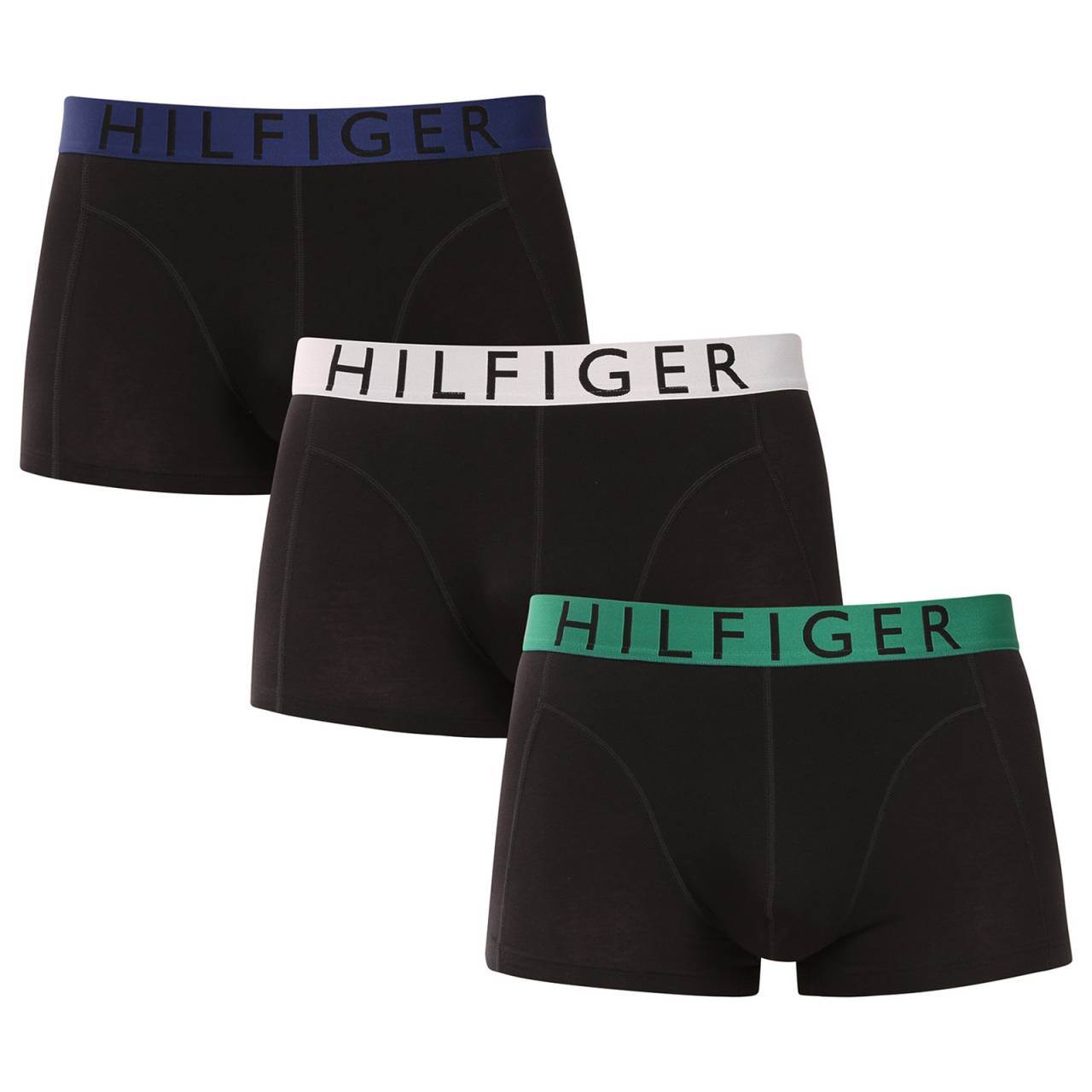 3PACK pánske boxerky Tommy Hilfiger čierné (UM0UM03465 0T0) XL, trenky.
Doprajte si nadčasový štýl a špičkový komfort s pánskymi boxerkami od značky Tommy Hilfiger.
Prémiový materiál pre maximálne pohodlie
Boxerky Tommy Hilfiger sú vyrobené z jemnej, na dotyk veľmi príjemnej bavlny s prímesou elastanu, ktorý im dodáva pružnosť a dlhú životnosť.
Ikonyický štýl a precízny strih
Boxerky majú dlhšie nohavičky, ktoré sa nevyhrávajú a poskytujú dostatočné zakrytie a komfort.
Prečo by vám boxerky Tommy Hilfiger nemali chýbať

Prémiová bavlna s elastanom: Mäkká, priedušná a pohodlná na celodenné nosenie.
Dlhšie nohavičky a vyšívaný guma: Stabilita, štýl a žiadne rolovanie.
Elegantný a nadčasový dizajn: Skvelé na každodenné aj špeciálne príležitosti.

Spodná bielizeň Tommy Hilfiger je zárukou najvyššej kvality
Značka Tommy Hilfiger sa stala ikonou amerického obliekania pred takmer 40 rokmi a jej farebnosť v odtieňoch modrej, červenej a bielej je rozpoznateľná na prvý pohľad.
Ako sa starať o boxerky Tommy Hilfiger

Pranie: Per na 30 °C.
Sušenie: Boxerky možno sušiť v sušičke pri nízkej teplote.
Žehlenie: V prípade potreby je možné ich žehliť na nižšiu teplotu.

Tip: Nájdenie ideálneho kúsku spodnej bielizne môže byť niekedy náročné.