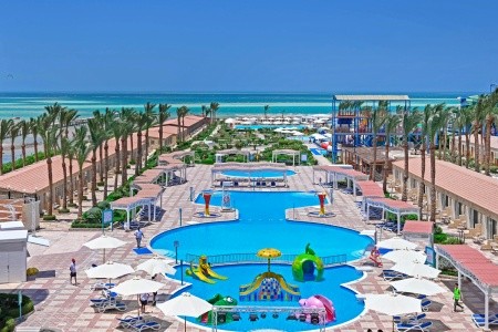 Egypt Hurghada Sunrise Serano Aqua Park Resort 15 dňový pobyt All Inclusive Letecky Letisko: Varšava October 2026 ( 1/10/26-15/10/26)