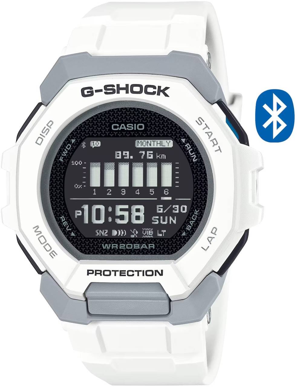 Casio G-Shock G-SQUAD Bluetooth Step-tracker GBD-300-7ER (683).