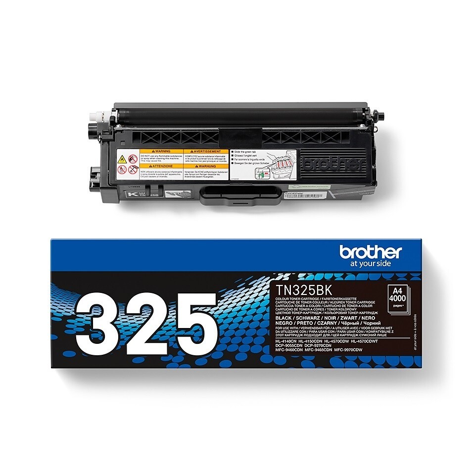 Brother TN-325BK čierna (black) originálný toner.
Originálny toner = záruka priamo od výrobcu tlačiarne
100 % použitie v tlačiarni - bezproblémové fungovanie s vašou tlačiarňou
Použitím originálnej náplne predlžujete životnosť tlačiarne
Osvedčená špičková kvalita - vysoko kvalitná a spoľahlivá tlač originálnou tlačovou kazetou od prvej do poslednej stránky
Trvalé a profesionálne výsledky tlače - dlhodobá udržateľnosť tlače
Kratšia prodleva pri tlači stránok
Garancia Vašej spokojnosti s použitím našej originálnej náplne
Zabezpečujeme bezplatnú recykláciu originálnych náplní
Zlyhanie náplne v menej ako 1% prípadov
Jednoduchá a rýchla výmena náplne

Kód výrobcu: TN325BK