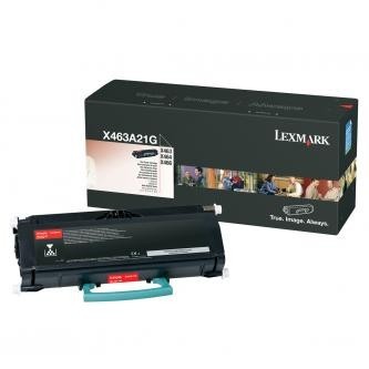 Lexmark X463A21G čierný (black) originálny toner.
Originálny toner = záruka priamo od výrobcu tlačiarne
100 % použitie v tlačiarni - bezproblémové fungovanie s vašou tlačiarňou
Použitím originálnej náplne predlžujete životnosť tlačiarne
Osvedčená špičková kvalita - vysoko kvalitná a spoľahlivá tlač originálnou tlačovou kazetou od prvej do poslednej stránky
Trvalé a profesionálne výsledky tlače - dlhodobá udržateľnosť tlače
Kratšia prodleva pri tlači stránok
Garancia Vašej spokojnosti s použitím našej originálnej náplne
Zabezpečujeme bezplatnú recykláciu originálnych náplní
Zlyhanie náplne v menej ako 1% prípadov
Jednoduchá a rýchla výmena náplne

Kód výrobcu: X463A21G