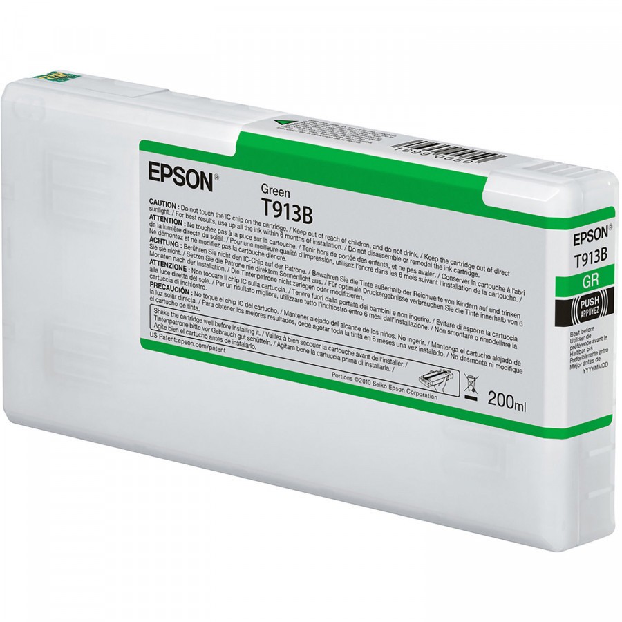 Epson T913B zelená (green) originálna cartridge.
Originálna cartridge = záruka priamo od výrobcu tlačiarne
100 % použitie v tlačiarni - spoľahlivá a bezproblémová tlač
Použitím originálnej náplne predlžujete životnosť tlačiarne
Overená špičková kvalita - jasný a čitateľný text, jemná grafika, kvalitnejšie obrázky
Použitie originálnej kazety ponúka rýchly a vysoký výkon a pritom stabilné výsledky = EFEKTÍVNA TLAČ
Jednoduchá inštalácia a údržba
Zabezpečujeme bezplatnú recykláciu originálnych náplní
Garancia Vašej spokojnosti s použitím našej originálnej náplne

Kód výrobcu: C13T913B00