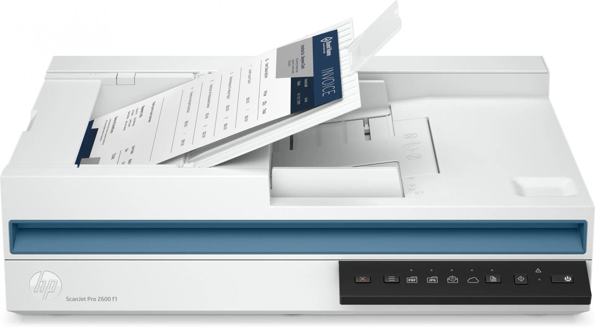 HP ScanJet Pro 2600 f1 20G05A#B19 skener.

* Automatický podávač dokumentov; Technológia skenovania CIS; Plochý skener

Optické rozlíšenie:  Až 600 dpi (farebne a čiernobielo, automatický podávač dokumentov); Až 1 200 dpi (farebne a čiernobielo, plochý skener)
Pracovný cyklus:  1 500 strán (automatický podávač dokumentov)

Formát uloženia skenovaného dokumentu:  Pre stránky s textom a obrázkami: PDF, JPEG, PNG, BMP, TIF, Text (TXT), formátovaný text (RTF), PREHĽADÁVATEĽNÉ PDF, PDF/A, Word (DOC), Word (DOCX), Excel (XLS), Excel (XLSX), CSV

Podrobnosti o rýchlosti skenera: 

*Rýchlosť skenovania automatického podávača dokumentov: Až 25 str./min alebo 50 obr./min (čiernobielo, v odtieňoch sivej a farebne, 300 dpi)


Automatický podávač pre skenovanie:  Štandardný, 60 listov
Možnosti skenovania (automatický podávač dokumentov):  Jednoprůchodové obojstranné skenovanie
Rozhranie:  USB 2.0
Farebná hĺbka:  24 bitov (externá), 48 bitov (interná)


Ovládací panel:  6 kontroliek (skratka, obojstranná tlač, chyba); 5 tlačidiel (napájanie, skenovanie, obojstranná tlač, výber skratky, zrušiť)


Rozmery:  491,5 × 325,4 × 133,3 mm
Hmotnosť [kg]:  5,4 kg

Podporované operačné systémy:  Windows 11; Windows 10; Windows 8; Windows 8.1; Windows 7; Windows Server; macOS 10.14 Mojave; macOS 10.15 Catalina; macOS 11 Big Sur; macOS 12 Monterey; Linux.


Obsah balenia:  Skener HP ScanJet Pro 2600 f1; Inštalačná príručka; Informačné letáky; Podložky; USB kábel; Napájací adaptér; Napájacie káble


Záruka: 12 mes.

Získajte po registrácii 3-ročnú predĺženú záruku: https://h41201.www4.hp.com/WMCF.Web/sk/sk/promotion/4224/Home/