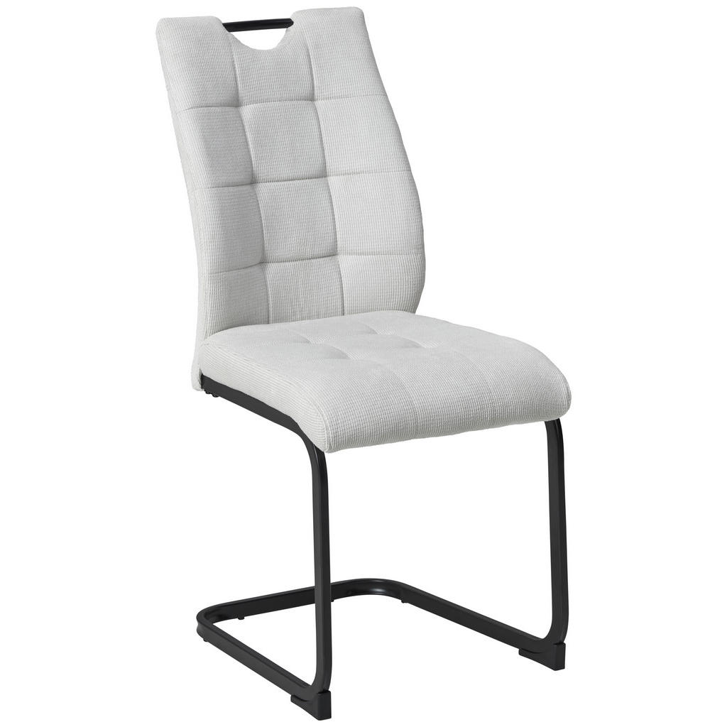 MID.YOU STOLIČKA S PRUŽNÝM PODNOŽÍM, mikrovlákno, béžová.