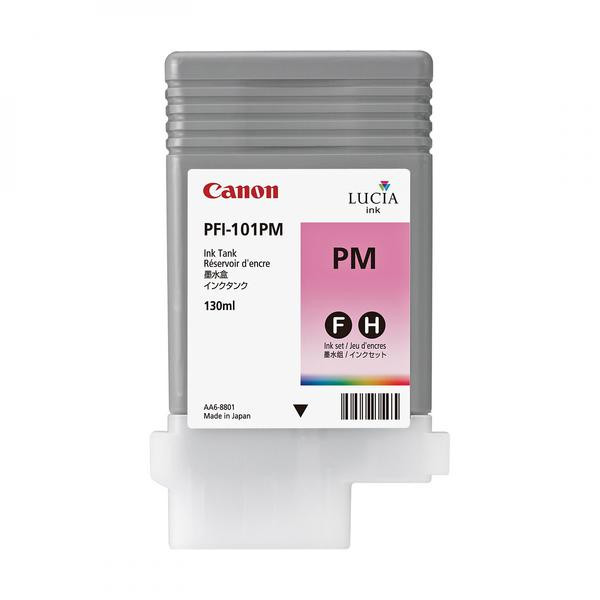 Canon PFI-101PM, 0888B001 foto purpurová (photo magenta) originálna cartridge.
 
Prečo kúpiť našu originálnu náplň Canon?
 
 

Originálne cartridge = záruka priamo od výrobcu tlačiarne
100% použitie v tlačiarni - spoľahlivá a bezproblémová tlač
Použitím originálnej náplne predlžujete životnosť tlačiarne
Osvedčená špičková kvalita - jasný a čitateľný text, jemná grafika, kvalitnejšie obrázky
Použitie originálnej kazety ponúka rýchly a vysoký výkon a napriek tomu stabilné výsledky = EFEKTÍVNA TLAČ
Jednoduchá inštalácia a údržba
Zabezpečujeme bezplatnú recykláciu originálnych náplní
Garancia Vašej spokojnosti pri použití našej originálnej náplne
0888B001