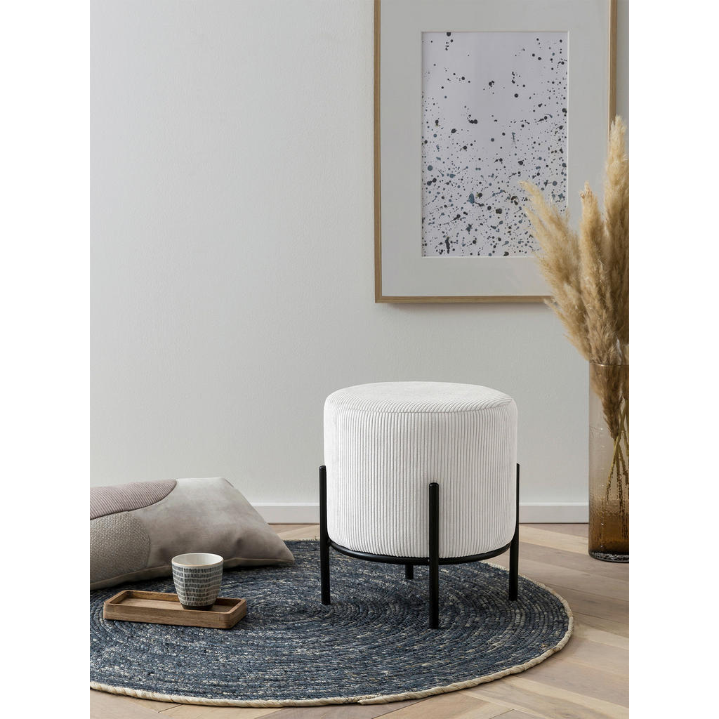 Livetastic TABURETKA, textil, 35/38/35 cm.