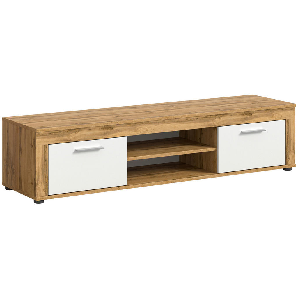 MID.YOU NÍZKA KOMODA, biela, 160/37/40 cm.