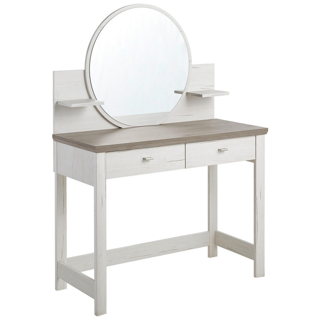 Hom`in TOALETNÝ STOLÍK, sivá, biela, 104,3/45/143 cm.