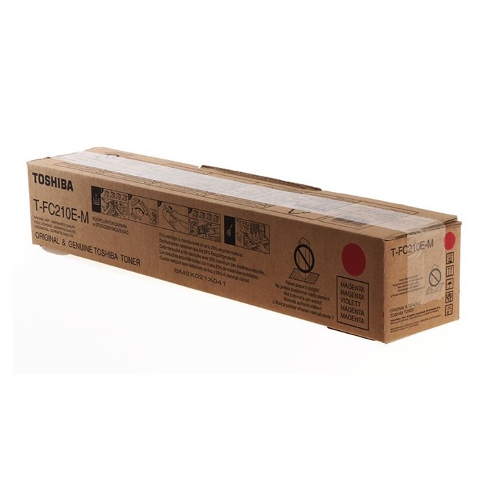 Toshiba T-FC210EM 6AJ00000165 purpurový (magenta) originálny toner.
Originálny toner = záruka priamo od výrobcu tlačiarne
100 % použitie v tlačiarni - bezproblémové fungovanie s vašou tlačiarňou
Použitím originálnej náplne predlžujete životnosť tlačiarne
Overená špičková kvalita - vysoko kvalitná a spoľahlivá tlač originálnou tlačovou kazetou od prvej do poslednej stránky
Trvalé a profesionálne výsledky tlače - dlhodobá udržateľnosť tlače
Kratšia prodleva pri tlači stránok
Garancia Vašej spokojnosti s použitím našej originálnej náplne
Zabezpečujeme bezplatnú recykláciu originálnych náplní
Zlyhanie náplne v menej ako 1% prípadov
Jednoduchá a rýchla výmena náplne

Kód výrobcu: 6AJ00000165