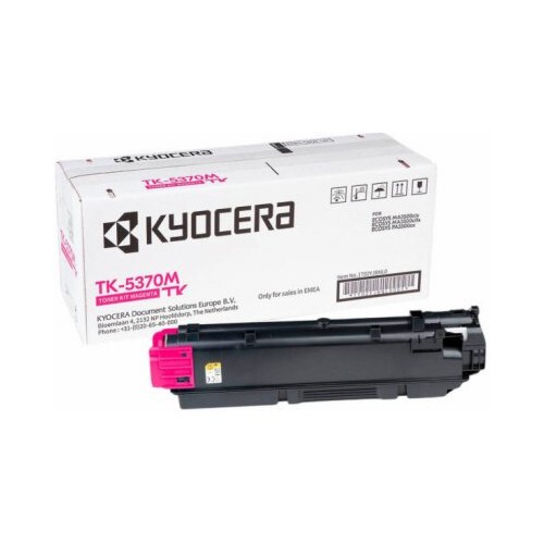 Kyocera TK-5370M 1T02YJBNL0 purpurový (magenta) originálny toner.
Originálny toner = záruka priamo od výrobcu tlačiarne
100 % použitie v tlačiarni - bezproblémové fungovanie s vašou tlačiarňou
Použitím originálnej náplne predlžujete životnosť tlačiarne
Osvedčená špičková kvalita - vysoko kvalitná a spoľahlivá tlač originálnou tlačovou kazetou od prvej do poslednej stránky
Trvalé a profesionálne výsledky tlače - dlhodobá udržateľnosť tlače
Kratšia prodleva pri tlači stránok
Garancia Vašej spokojnosti s použitím našej originálnej náplne
Zabezpečujeme bezplatnú recykláciu originálnych náplní
Zlyhanie náplne v menej ako 1% prípadov
Jednoduchá a rýchla výmena náplne

Kód výrobcu: 1T02YJBNL0