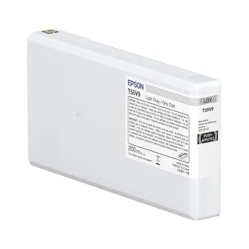 Epson C13T55W900 svetlo sivá (light gray) originálna cartridge.