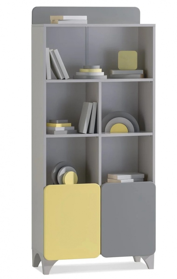 Knižnica raundo - šedá.

 

Knižnica Raundo prináša ideálne riešenie na usporiadanie kníh, učebníc, hier či iných pokladov.

 

Na výrobu knižnice bola použitá 18mm drevotrieska a 18mm MDF, čo zaisťuje pevnosť a dlhú životnosť.

 

*ABS materiál = pevný a nárazuvzdorný plast s hladkým povrchom, ktorý je odolný voči opotrebovaniu a ľahko sa udržuje.
*MDF dosky = ľahko opracovateľný drevovláknitý materiál so širokým spektrom možných úprav využívaný napr.

 

Rozmery knižnice Raundo sú 76 × 176 × 38 cm (š, v, h).

 

Ďalšie produkty z kolekcie Raundo nájdete nižšie v súvisiacich produktoch.