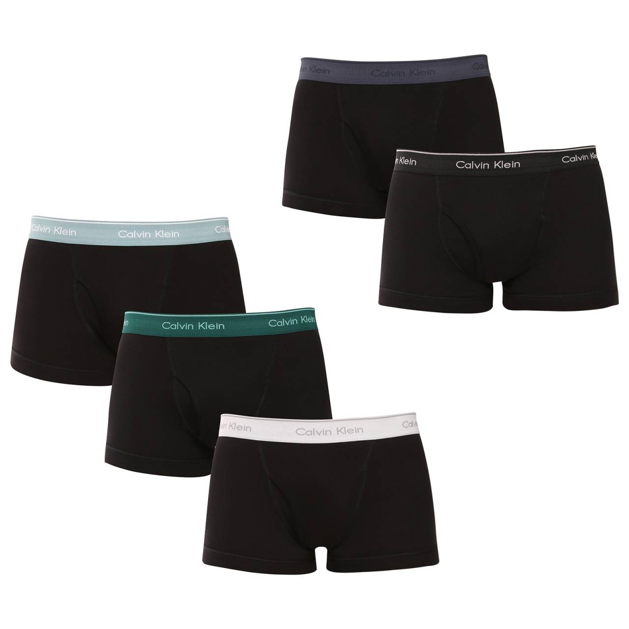 5PACK pánske boxerky Calvin Klein čierné (NB1897-2Q9) XXL, trenky.
Doprajte si luxusné pohodlie s pánskymi boxerkami Calvin Klein, ktoré spájajú jednoduchosť, štýl a maximálne pohodlie.
Materiál, ktorý vás nesklame
Boxerky sú vyrobené zo 100 % bavlny, ktorá je príjemná na dotyk, priedušná a šetrná k pokožke.
Minimalistický dizajn a strih pre maximálne pohodlie
Boxerky majú kratšie nohavice, ktoré poskytujú voľnosť pohybu a pohodlný pocit pri nosení.
Prečo si zamilujete boxerky Calvin Klein

Prémiové pohodlie: Vysoko kvalitná bavlna je mäkká, priedušná a príjemná na dotyk s pokožkou.
Kultový dizajn: Klasický tkaný elastický pás s logom Calvin Klein.
Univerzálny strih: Kratšie nohavice poskytujú voľnosť pohybu a pohodlie pri každodennom nosení.

Spodná bielizeň Calvin Klein je obľúbená u ľudí po celom svete
Výnimočná spodná bielizeň Calvin Klein je základným prvkom módneho priemyslu.
Ako sa starať o boxerky Calvin Klein
Aby vaše obľúbené spodné prádlo vyzeralo dlho ako nové, odporúčame dodržiavať tieto pokyny na údržbu.

Pranie: Perte na 30 °C v jemnom cykle, ideálne naruby.
Sušenie: Nesušte v sušičke, nechajte voľne uschnúť.
Žehlenie: Nežehlite, materiál to nevyžaduje a mohlo by dôjsť k jeho poškodeniu.

Tip: Nájdenie správneho kusu spodnej bielizne, ktorý vám perfektne sedí, môže byť niekedy náročné.