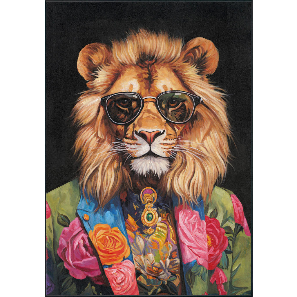 Monee UMELECKÁ TLAČ, zvieratá, 70/100 cm.