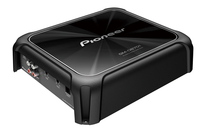 Zosilňovač Pioneer GM-D8701.