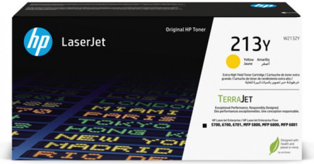 HP 213Y W2132Y žltý (yellow) originálny toner.
Originálny toner = záruka priamo od výrobcu tlačiarne
100 % použitie v tlačiarni - bezproblémové fungovanie s vašou tlačiarňou
Použitím originálnej náplne predlžujete životnosť tlačiarne
Osvedčená špičková kvalita - vysoko kvalitná a spoľahlivá tlač originálnou tlačovou kazetou od prvej do poslednej stránky
Trvalé a profesionálne výsledky tlače - dlhodobá udržateľnosť tlače
Kratšia prodleva pri tlači stránok
Garancia Vašej spokojnosti s použitím našej originálnej náplne
Zabezpečujeme bezplatnú recykláciu originálnych náplní
Zlyhanie náplne v menej ako 1% prípadov
Jednoduchá a rýchla výmena náplne

Kód výrobcu: W2132Y