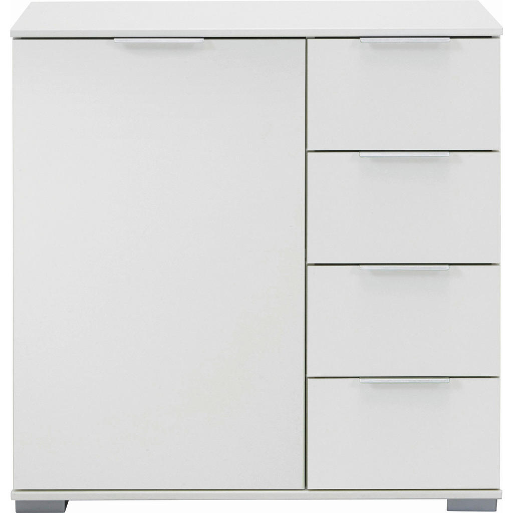 Carryhome KOMODA, biela, 81/83/41 cm.