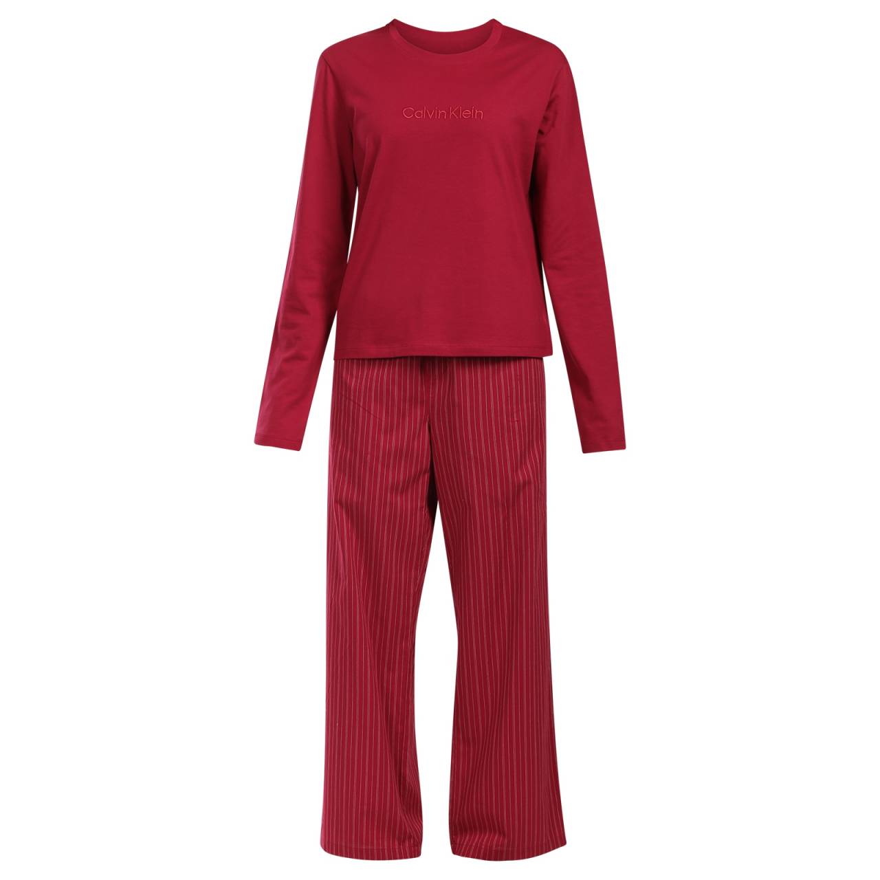 Dámske pyžamo Calvin Klein červené (QS7578 3FA) L.
Dvojdielne pyžamo, ktoré sa pýši luxusným vzhľadom a spracovaním, naviac je vyrobené z príjemnej bavlny v kombinácii s elastanom, čo viac si priať?
 
Pyžamo Calvin Klein ocení každá žena, ktorá má rada pohodlie, ako v lete, tak v zime.
Čo sa týka prania - perte pyžamo maximálne na 30°C - viac sa dozviete nižšie v klasických informáciách o produkte.