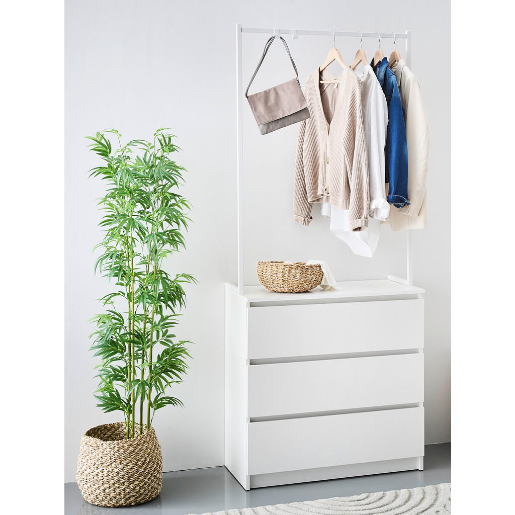 Boxxx KOMODA, biela, 80/195/40 cm.