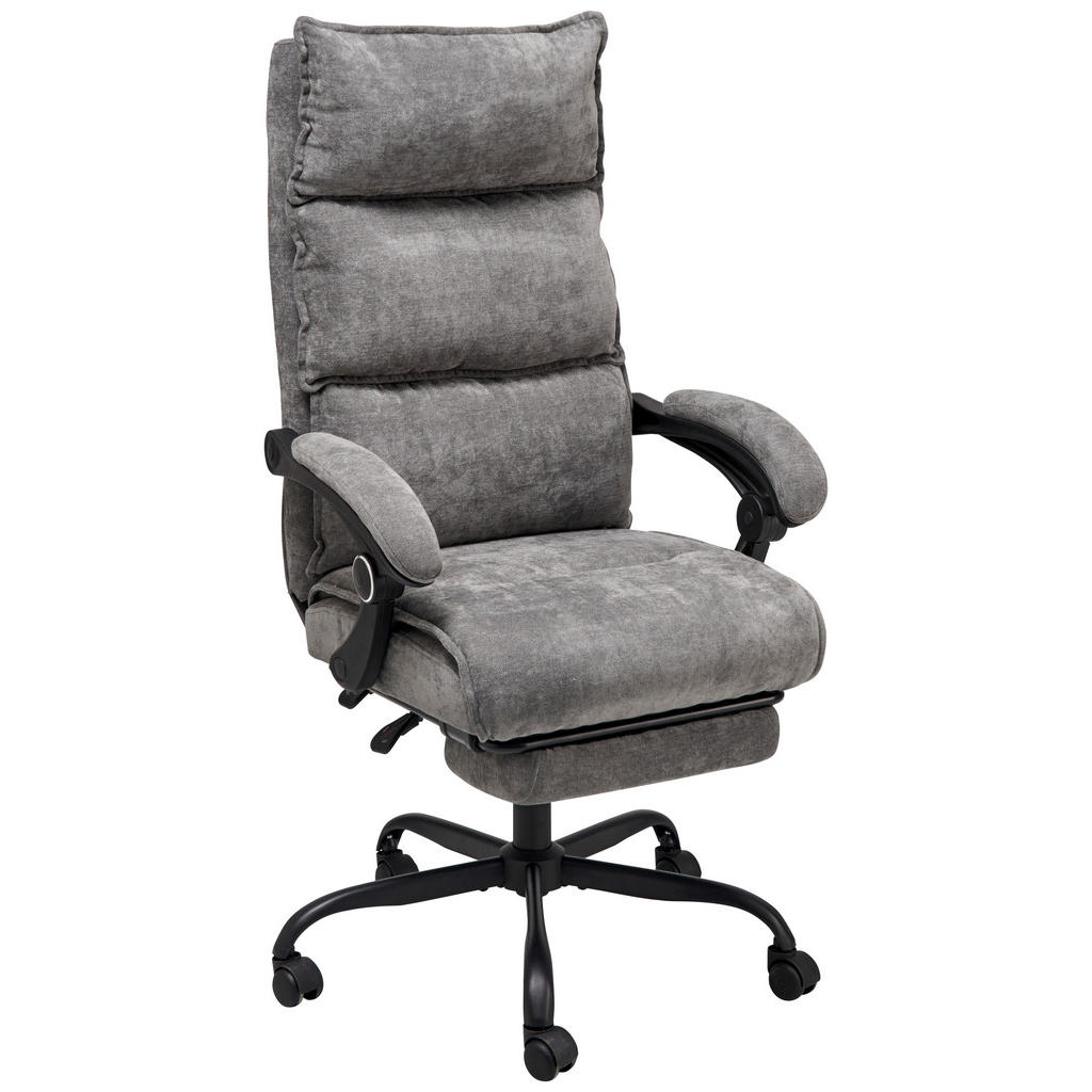 MID.YOU OTOČNÁ STOLIČKA, ženilka, sivá.