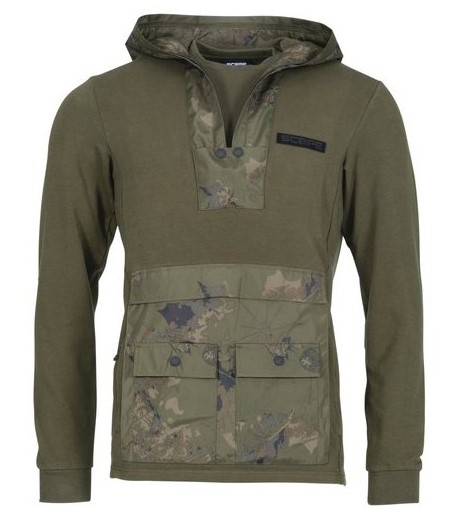 Nash mikina scope lite hoody - m.
 • 96% bavlna, 4% elastín - 250 g/m2 •Face Guard vysoký golier •Skrytá moskytiérová sieť pre možnosť pripnutia na kapucňu a vytvorenie ochrannej kukle proti hmyzu •Veľké vrecko s dvojitým magnetom •Klokanie vrecko s fleecovou podšívkou •Dve predné vrecká na príslušenstvo so zapínaním na magnet •Paracordové držiaky zipsov •Vodeodolné lakte •K dispozícii vo veľkostiach Small - XXXL