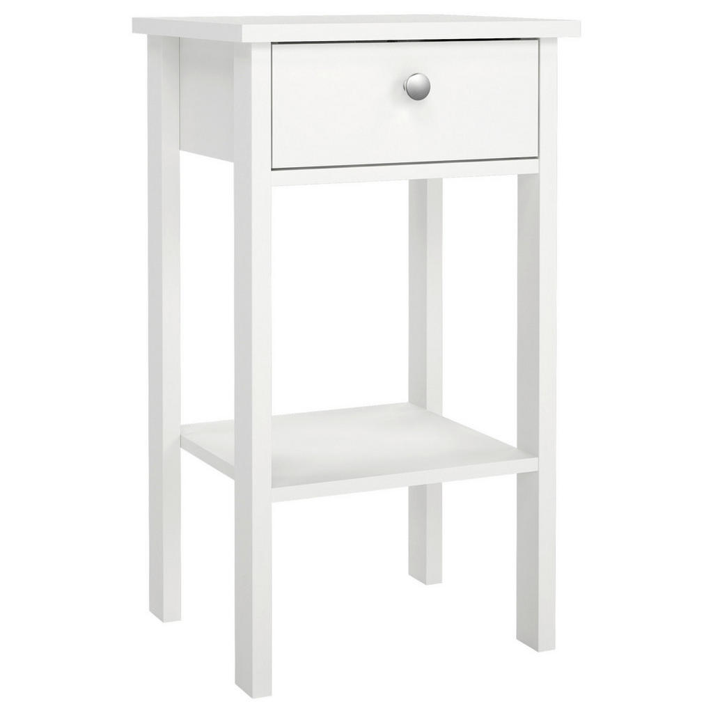 MID.YOU NOČNÝ STOLÍK, biela, 40/70,1/34,2 cm.