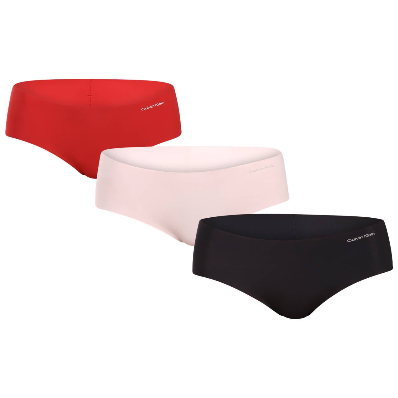 3PACK dámske nohavičky Calvin Klein bezšvové viacfarebné (QD3559E 31O) M.
Objavte kúzlo neviditeľného pohodlia s bezšvovými dámskymi nohavičkami Calvin Klein.
Inovatívny materiál pre každodenné pohodlie
Bezšvové nohavičky Calvin Klein sú vyrobené z vysoko kvalitného syntetického vlákna, ktoré kombinuje polyamid a elastan.
Minimalistický dizajn s ikonickým logom Calvin Klein
Bezšvové spracovanie dodáva nohavičkám dokonale hladký vzhľad, ktorý nie je viditeľný ani pod najpriliehavejším oblečením.
Výhody, ktoré si zamilujete

Bezšvový strih: Neviditeľné pod oblečením a dokonale pohodlné.
Ultrajemný materiál: Mäkký na dotyk, elastický a priedušný.
Nadčasový štýl Calvin Klein: Kombinácia elegancie a funkčnosti.

Spodná bielizeň Calvin Klein je obľúbená u ľudí po celom svete
Výnimočná spodná bielizeň Calvin Klein je základom módneho priemyslu.
Ako sa starať o bezšvové nohavičky Calvin Klein
Aby vaše obľúbené spodné prádlo zostalo dlho v perfektnom stave, odporúčame dodržiavať tieto pokyny na údržbu.

Pranie: Per je na jemný cyklus pri maximálne 30 °C.
Sušenie: Neodporúča sa sušiť v sušičke.
Žehlenie: Nohavičky nie je potrebné žehliť.

Tip: Nájdenie obľúbeného spodného prádla môže byť niekedy zdĺhavý proces, preto chceme, aby vaše obľúbené kúsky vydržali čo najdlhšie.