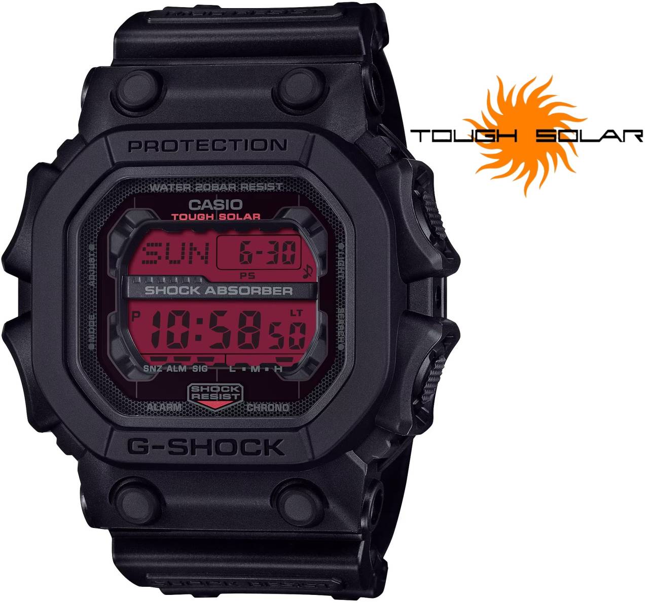Casio G-SHOCK - King of G Solar GX-56BBR-1ER (397).