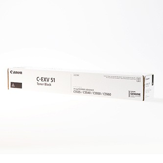 Canon originální toner C-EXV51 BK, 0481C002, black, 69000str..