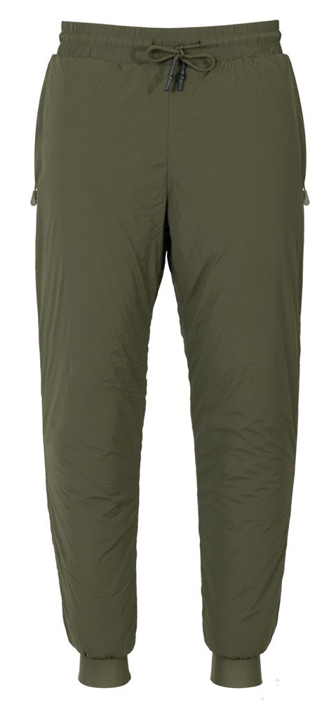 Korda nohavice insulated jogger dark olive - l.
 Navrhnuté pre život na brehu, napriek svojej izolácii si tieto joggery zachovávajú prekvapivo ľahký pocit, čo umožňuje neobmedzený pohyb bez obetovania tepla.
 Nohavice majú účinnú 6oz izoláciu, ktorá zachytáva telesné teplo a poskytuje spoľahlivé teplo v chladných podmienkach bez potreby hrubých a ťažkých vrstiev.
 Dostupné v Dark Olive a vo veľkostiach od S až po 4XL a ak chcete ochranu od hlavy po päty, v našom sortimente máme k dispozícii aj zateplenú bundu Insulated Jacket.
 Materiály použité na výrobu týchto joggerov sú: Vonkajšia látka 92% Nylon, 8% Spandex (20D, 50gsm); a vnútorná podšívka 100% nylon.
 Vlastnosti: 
 •Ľahká a zároveň teplá konštrukcia 
 •Vodoodpudivý vonkajší plášť 
 •Odolnosť bez objemu 
 •Mäkká nylonová podšívka pre väčšie pohodlie 
 •Izolované pre vynikajúce teplo 
 •Bočné vrecká na zips 
 • Elastický pás s nastaviteľnou šnúrkou 
 •Ultra mäkké, pohodlné manžety na členky