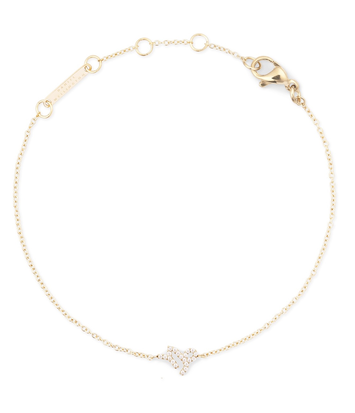 Daniel Wellington Pozlátený retiazkový náramok znamenia Kozorožec Crystal Zodiac DW00400916.