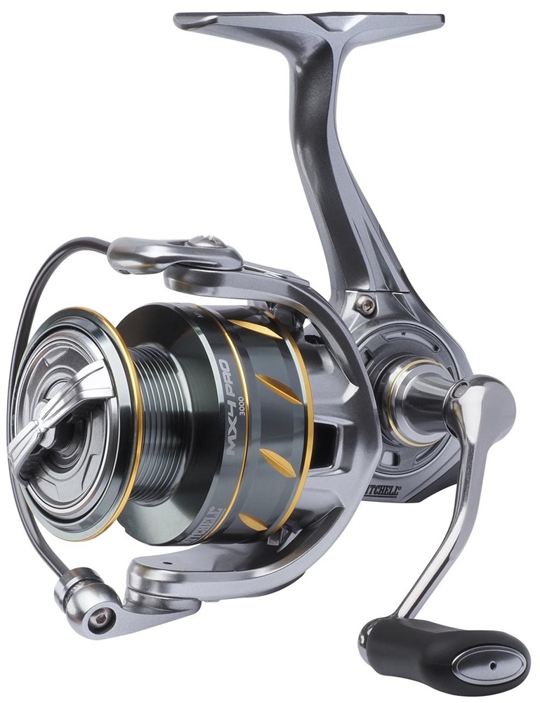 Mitchell navijak mx4 pro 2000.
 •Ľahké grafitové telo a rotor •K dispozícii s prevodovým pomerom 5,1:1 alebo 6,2:1 •8+1 guličkových ložísk • Stredne pomalá oscilácia • Antireverzný systém Infinite •Hliníková dvojito eloxovaná cievka •Hliníková CNC kľučka s plochou TPE koncovkou •Utesnený brzdný systém •Precízne plstené podložky brzdy •Robustný preklápač