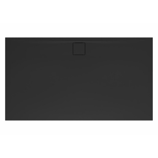 SAT Vision sprchová vanička obdĺžniková 140x90 cm liaty mramor čierna SATSVVI14090C.