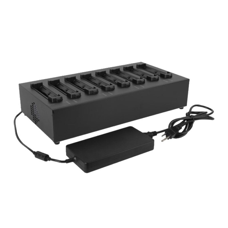 Getac battery charging station, 8 slots, EU.