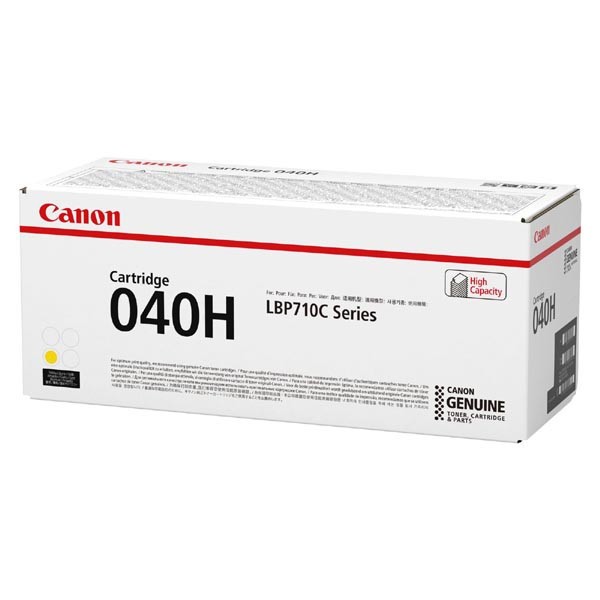 Canon 040H 0455C001 žltý (yellow) originálny toner.
Originálny toner = záruka priamo od výrobcu tlačiarne
100 % použitie v tlačiarni - bezproblémové fungovanie s vašou tlačiarňou
Použitím originálnej náplne predlžujete životnosť tlačiarne
Osvedčená špičková kvalita - vysoko kvalitná a spoľahlivá tlač originálnou tlačovou kazetou od prvej do poslednej stránky
Trvalé a profesionálne výsledky tlače - dlhodobá udržateľnosť tlače
Kratšia prodleva pri tlači stránok
Garancia Vašej spokojnosti s použitím našej originálnej náplne
Zabezpečujeme bezplatnú recykláciu originálnych náplní
Zlyhanie náplne v menej ako 1% prípadov
Jednoduchá a rýchla výmena náplne

Kód výrobcu: 0455C001