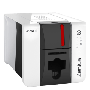 Evolis Zenius 2 ZN2-0002, tlačiareň kariet, single sided, 12 dots/mm (300 dpi), USB, Ethernet.