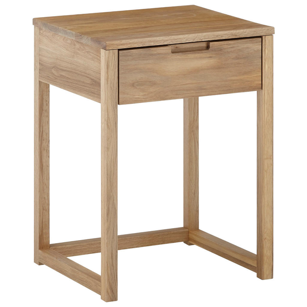 NOČNÝ STOLÍK, dub, farba duba, 45/60/40 cm.