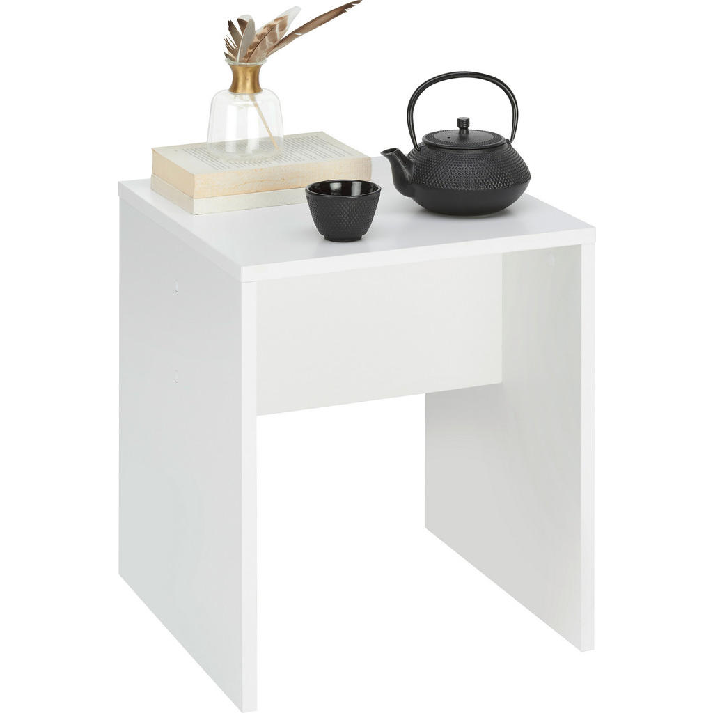 Hom`in TABURETKA, kompozitné drevo, 40/45/40 cm.