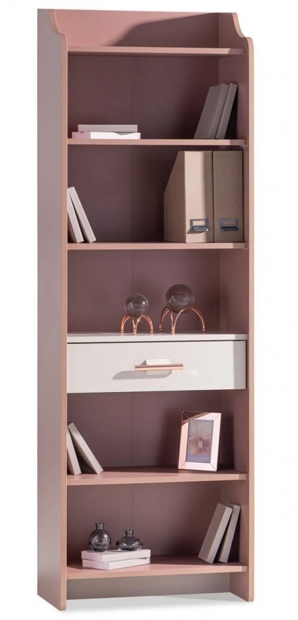 Knižnica viviana - ružová, biela.

 

Vďaka šiestim policiam poskytuje dostatok priestoru na vystavenie kníh, časopisov a ďalších dekoratívnych predmetov, pričom každá polica dokáže uniesť až 25 kg.

 

Veľký úložný priestor knižnice vám umožní udržať váš priestor organizovaný a prehľadný.

 

Knižnica je vyrobená z prvotriednej 18 mm drevotrieskovej dosky (lamino) – je teda nielen odolná, ale aj štýlová, vďaka čomu sa stáva ideálnym doplnkom pre každý moderný interiér.

 

Rozmery knižnice Viviana sú 64x195x38 (š, v, h).

 

Všetky produkty z kolekcie Viviana nájdete v súvisiacich produktoch nižšie.