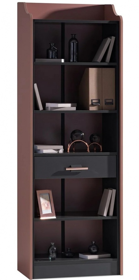 Knižnica khalisa - ružová, čierna.

 

Táto knižnica ponúka dostatok úložného priestoru so šiestimi policami, ktoré majú nosnosť až 25 kg a je možné ich podľa potreby vybrať a pripevniť.

 

Je vyrobená z prvotriednej 18 mm drevotrieskovej dosky (lamino) s certifikáciou E1, čo zaručuje jej odolnosť a dlhú životnosť.

 

Rozmery knižnice sú 68 × 194 × 38 cm (š,v,h).

 

 

Ďalšie produkty z kolekcie Khalisa nájdete v súvisiacich produktoch nižšie.