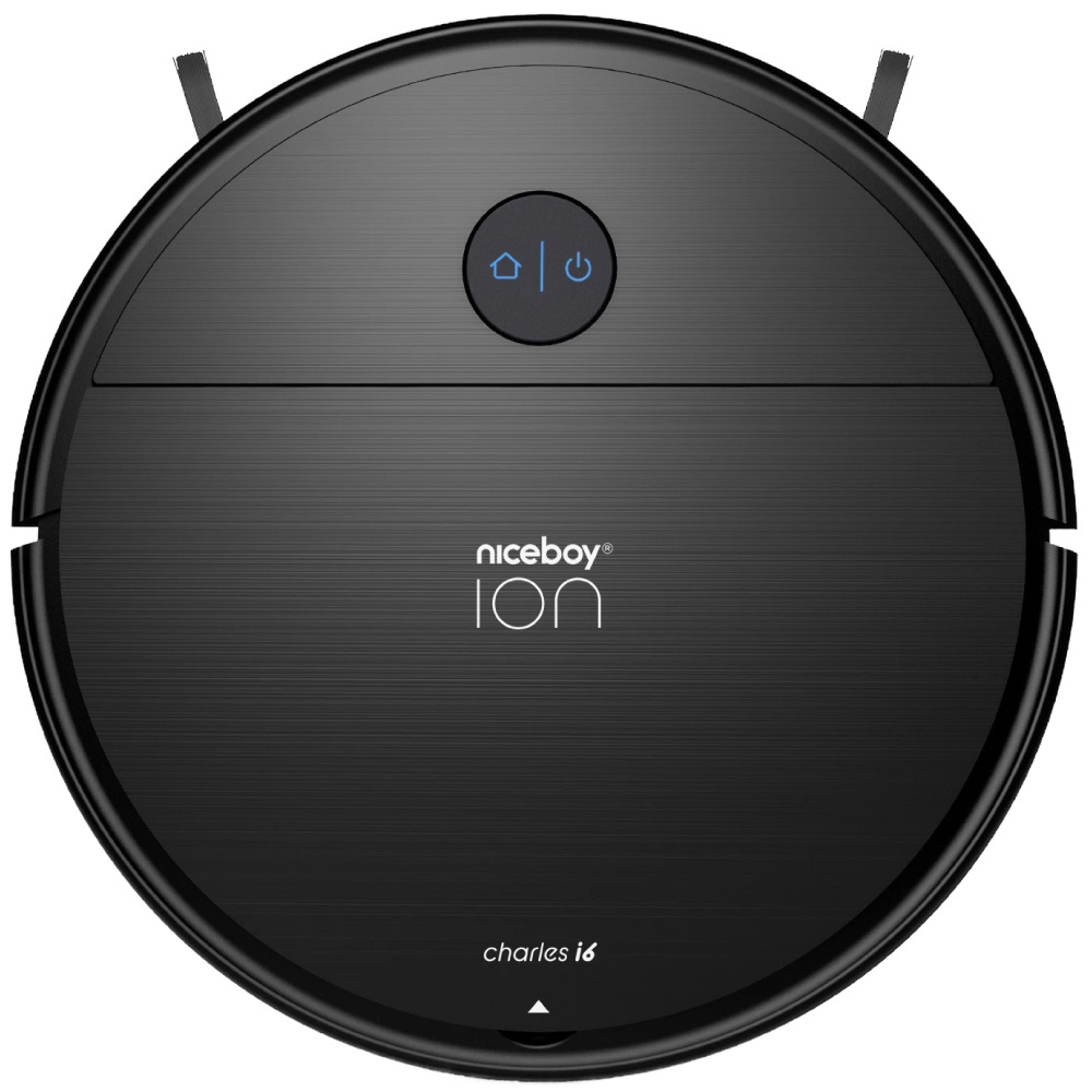 Niceboy ION Charles i6 Black - Použité - Robotický vysávač a mop 2v1.


	Robotický vysávač s mopom
	Extrémne výkonný - sací výkon 2500 Pa
	Upratovanie 2 v 1 - vysáva a mopuje podlahu
	Až 2 hodiny nepretržitej prevádzky
	Tichá prevádzka - hlučnosť len 65 dB
	Štíhly - dostane sa pod nábytok vďaka 7,8 cm nízkemu profilu
	Prekonáva prekážky do 1,5 cm
	Ovládanie prostredníctvom mobilnej aplikácie
	Najlepšia filtrácia - HEPA filter triedy H13


Predstavujeme robotický mopový vysávač Niceboy ION Charles i6

Robotický vysávač Niceboy ION Charles i6 predstavuje pohodlný spôsob, ako udržiavať podlahy v perfektnom stave prakticky bez práce.



Robotický vysávač s funkciou mopovania nielen dokonale vysaje podlahu, ale aj vytrie

Robotický vysávač Niceboy ION Charles i6 je pohodlný spôsob, ako udržiavať podlahy v perfektnom stave prakticky bez práce.



Špeciálna kefa pre zvieratá vyčistí nečistoty od domácich zvierat

Vysávač Niceboy ION Charles i6 je skvelým pomocníkom pre majiteľov domácich zvierat.





99,97 % účinnosť filtra

HEPA filter maximálnej triedy H13 má najvyššiu možnú účinnosť filtrácie (99,97 % všetkých častíc do veľkosti 0,06 mikrometra).



Nádoba 2v1

Na súčasné vysávanie a vytieranie má vysávač dvojitú nádobu na vodu a prach (objem 220/400 ml) s odnímateľnou nádobou na vodu určenou len na vysávanie (objem 650 ml).



Výdrž až 120 minút

Vysávač vám ušetrí desiatky minút práce denne.



Inteligentný navigačný systém NaviGATE zaručuje 100 % pokrytie podlahy

Inteligentný navigačný systém NaviGATE vysávača Niceboy ION Charles i6 zaručuje, že vysávač efektívne a v čo najkratšom čase