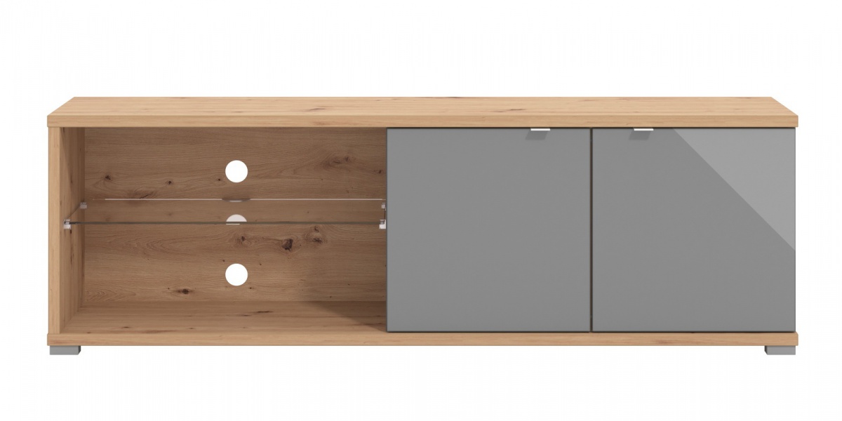 Tv stolík 160 abuela - dub artisan/šedá.

 

TV stolík bude oporou pre vašu televíziu a zároveň úložným priestorom pre prípadné televízne príslušenstvo.

 

Rozmery TV stolíka 160 Abuela sú 157,5x50,5x40cm (š, v, h).

 

Všetky produkty z kolekcie Abuela nájdete nižšie v súvisiacich produktoch.