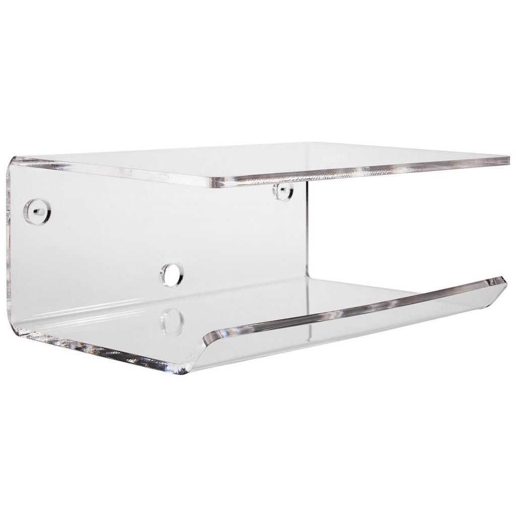 Xora NÁSTENNÁ POLICA, číra, 35/15/28 cm.