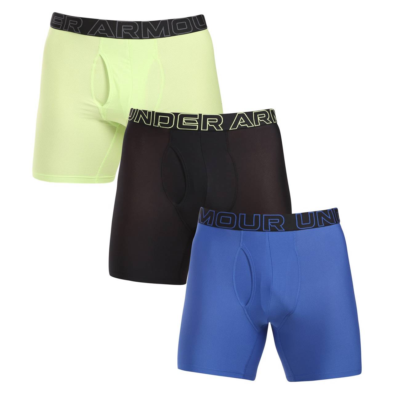 3PACK herenboxershort Under Armour veelkleurig (1383884 432) 5XL.
Op zoek naar boxershorts van functioneel materiaal?
 
Het merk Under Armour hoeft niet lang geïntroduceerd te worden, hun kwaliteitsmaterialen zijn geweldig.
Meer informatie over het product vind je hieronder.